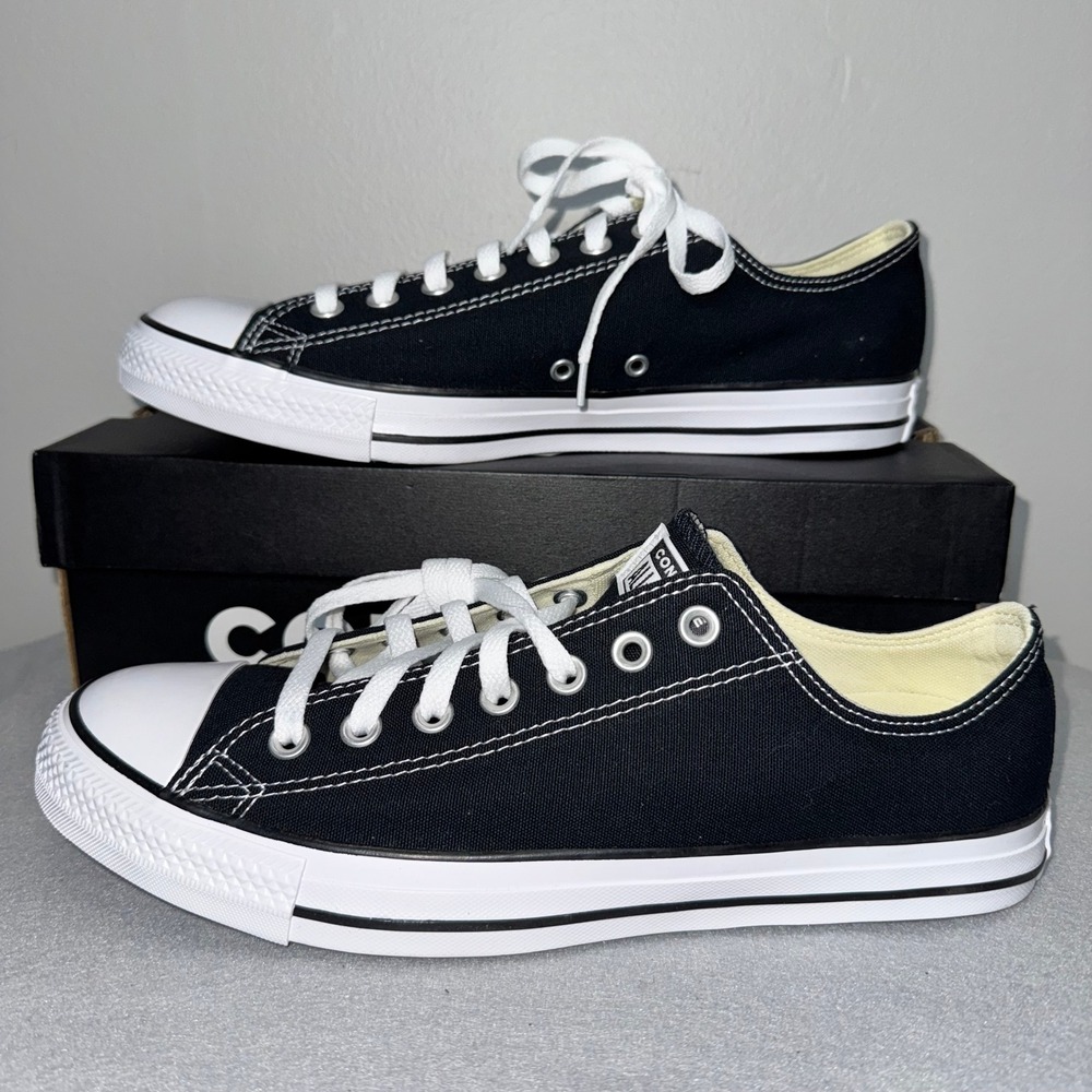 Converse Chuck Taylor All Star Ox Black Low Top Sneakers M9166 Mens 10/Womens 12